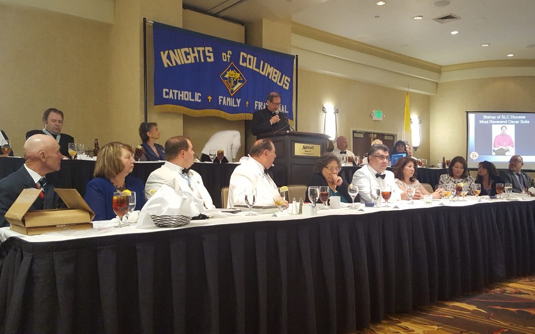 New Utah Bishop Gives Talk at State Convention