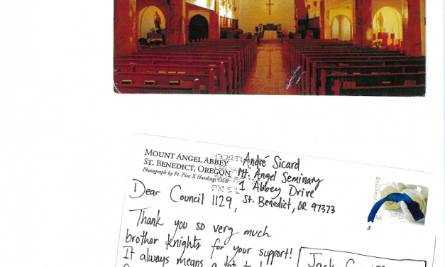 Update from Seminarian Andre Sicard