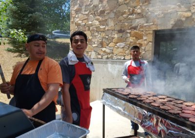 Burgers on the Grill