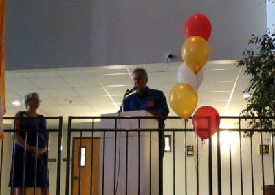 Deacon Tom On the Stage