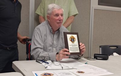 Elections and Award for Outgoing Grand Knight