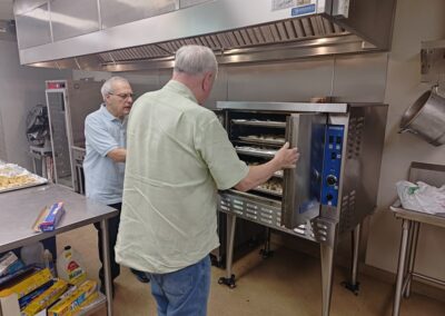 St. Marys Farewell Party - Cooking