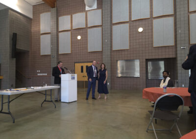 Knights of Columbus Officer Installation in the Church Social Hall